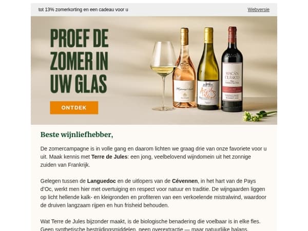 Maak kennis met Terre de Jules – biologisch, zuiver en vol karakter