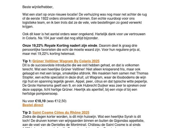 Mijn 3 favorieten, nu nog met 19,22% korting