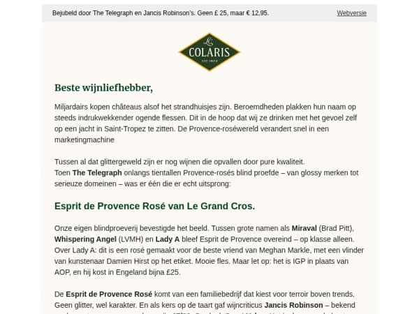 Vergeet de vlinders & beroemdheden – dit is rosé met ruggengraat