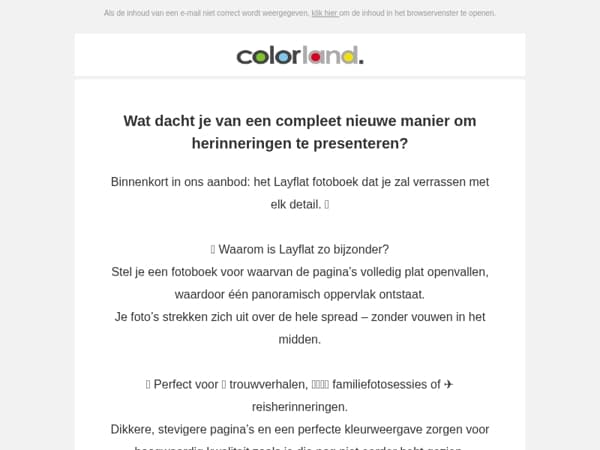 Iets nieuws nadert snel!