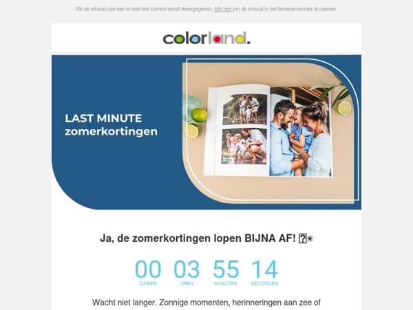 🔥 LAST MINUTE zomerkortingen 🔥