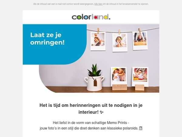 Laat ze je omringen!