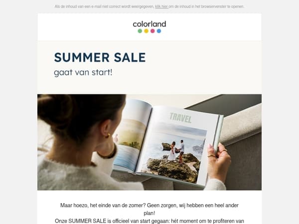 🔥 SUMMER SALE bij Colorland! 🔥