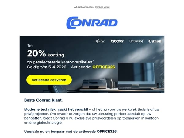 🚀 Tijd voor een upgrade? Tot wel 20% korting op techniek-highlights!
