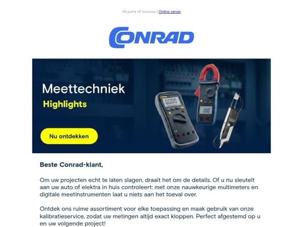 ⚡ Neem geen genoegen met ongeveer: meet voortaan exact.
