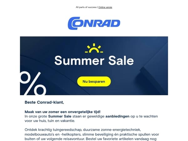 De grote Summer Sale: topdeals voor thuis!