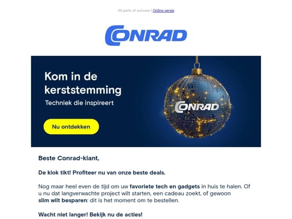 🕙 De klok tikt! Profiteer nu van onze beste deals.