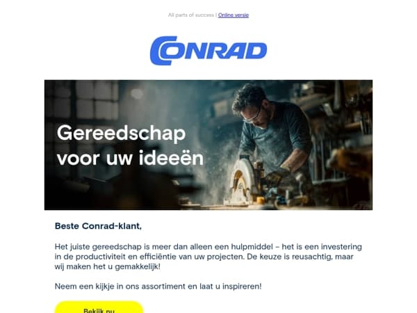 Gereedschap voor uw ideeën