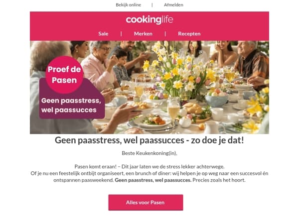 🐣 Geen paasstress, wel paassucces!