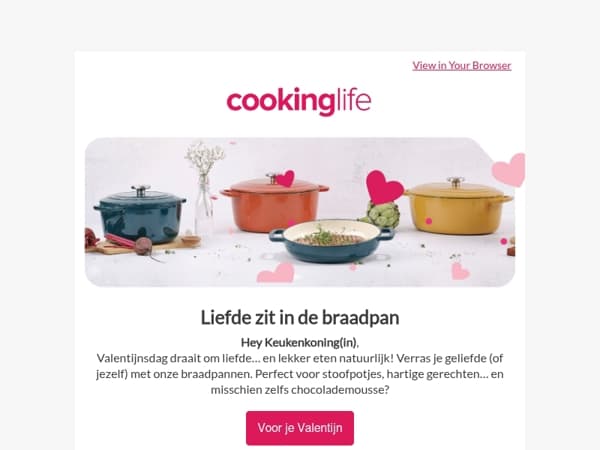Gietijzersterke liefde voor Valentijn ❤️🥘