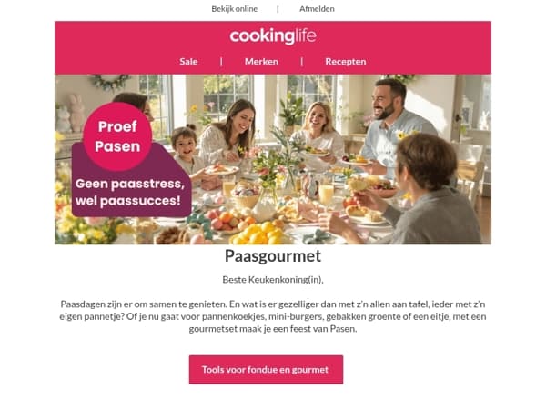 Jouw Paasgourmet begint hier 🐰