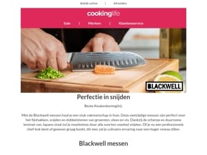 Snij als een pro met de messen van Blackwell