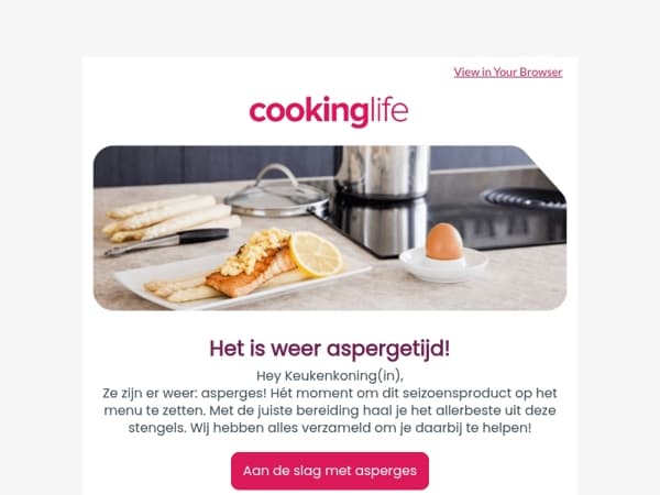 Haal meer uit het aspergeseizoen! 🤩