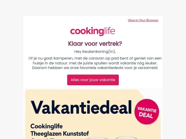 Vakantie in zicht? Pak je voordeel! 🏕️☀️
