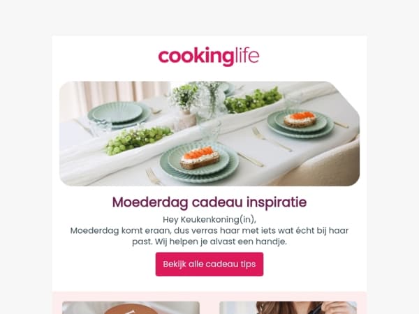 Vind het perfecte cadeau voor háár smaak 🎁