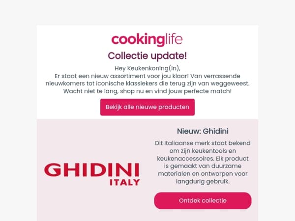 Onze nieuwste aanwinsten! 🤩