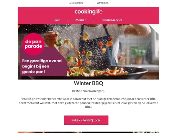 Warm de winter op met een winter BBQ!