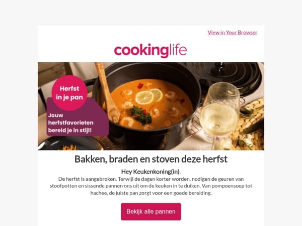 De smaak van de herfst begint bij deze pannen 🍂