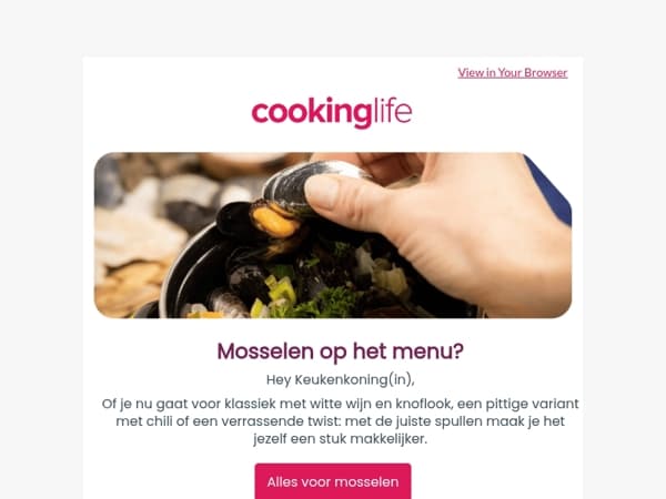 Het mosselseizoen is begonnen! 🦪