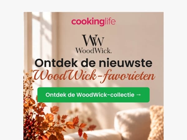Een vleugje WoodWick-magie in huis ✨