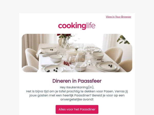 Jouw Paasdiner in stijl! 🍽️