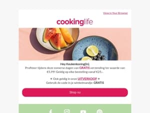 GRATIS VERZENDING! ☀️