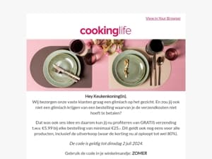 GRATIS VERZENDING!