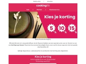 Kies je korting 💸