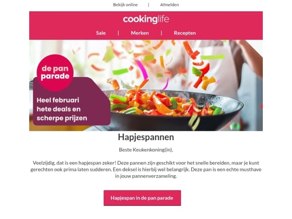Hapjespan + de pan parade = een feest op tafel! 🎊