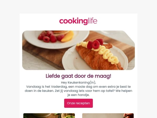 Het is Vaderdag: wat kook jij voor hem? 🍽️
