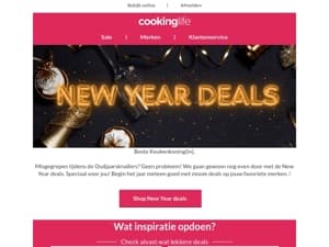Met voordeel het nieuwe jaar in