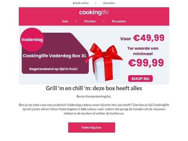 Vaderdag box met pit, voor de allerbeste vader 🎁