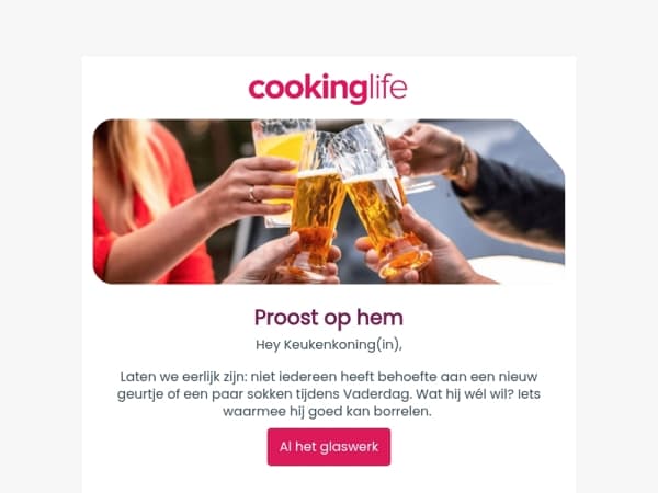 🍻 Deze borrel is voor jou, pap!