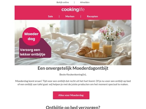 Zo maak je het Moederdagontbijt écht speciaal!