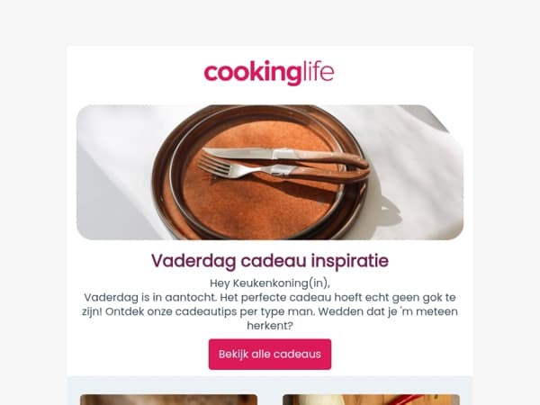 Vind het perfecte cadeau voor zijn smaak 🎁