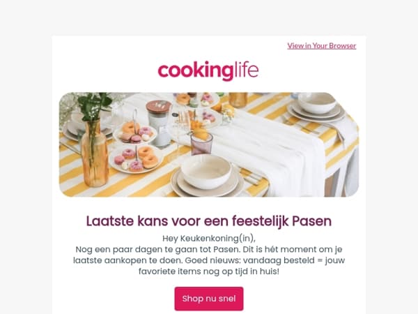 Dit is je laatste kans voor Pasen! 🐣