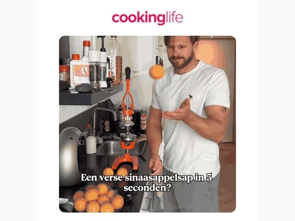 Happy Friday bij Cookinglife -> 10% korting op alles