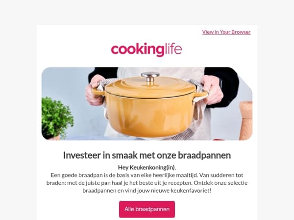 Braad, stoof en geniet! 🍲