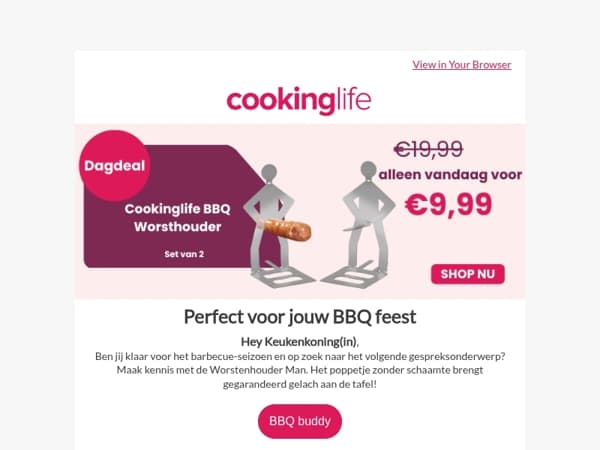 Deze dagdeal maakt jouw bbq onvergetelijk! 🍗