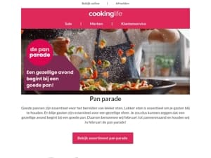 Heel februari pan parade!