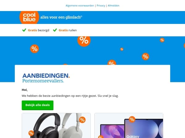 Ontdek de topdeals van dit moment