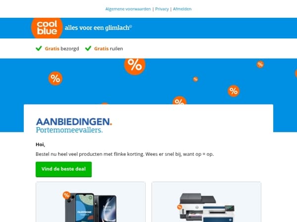 Ontdek de topdeals van dit moment