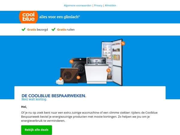 Krijg nu korting op energiezuinige producten