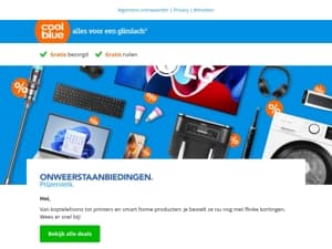 Geniet van onze Onweerstaanbiedingen