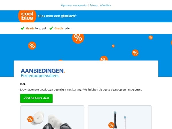 De beste deals op een rij