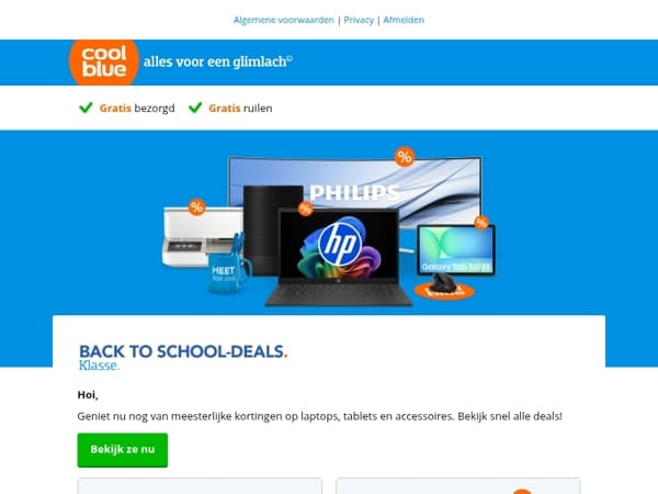 Scoor nog snel de beste Back to School-deals voor jou