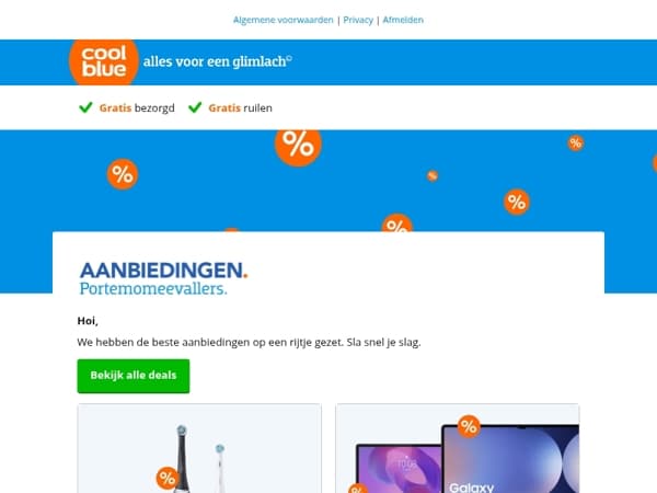 Bekijk alle nieuwe deals