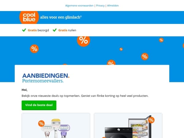 De beste deals op een rij