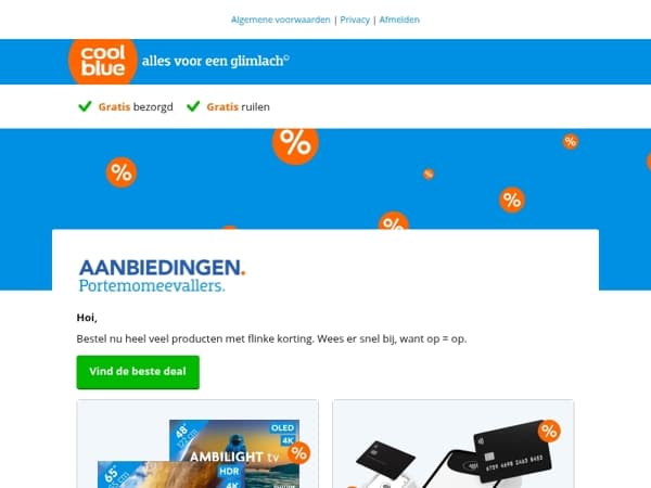 Bekijk alle nieuwe deals