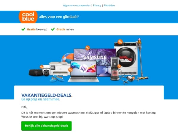 Heb jij jouw Vakantiegeld-deal al gevonden?